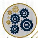 Symbolisk bild av kugghjul som griper i varandra.